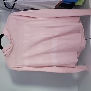 Pink under armour hoodie